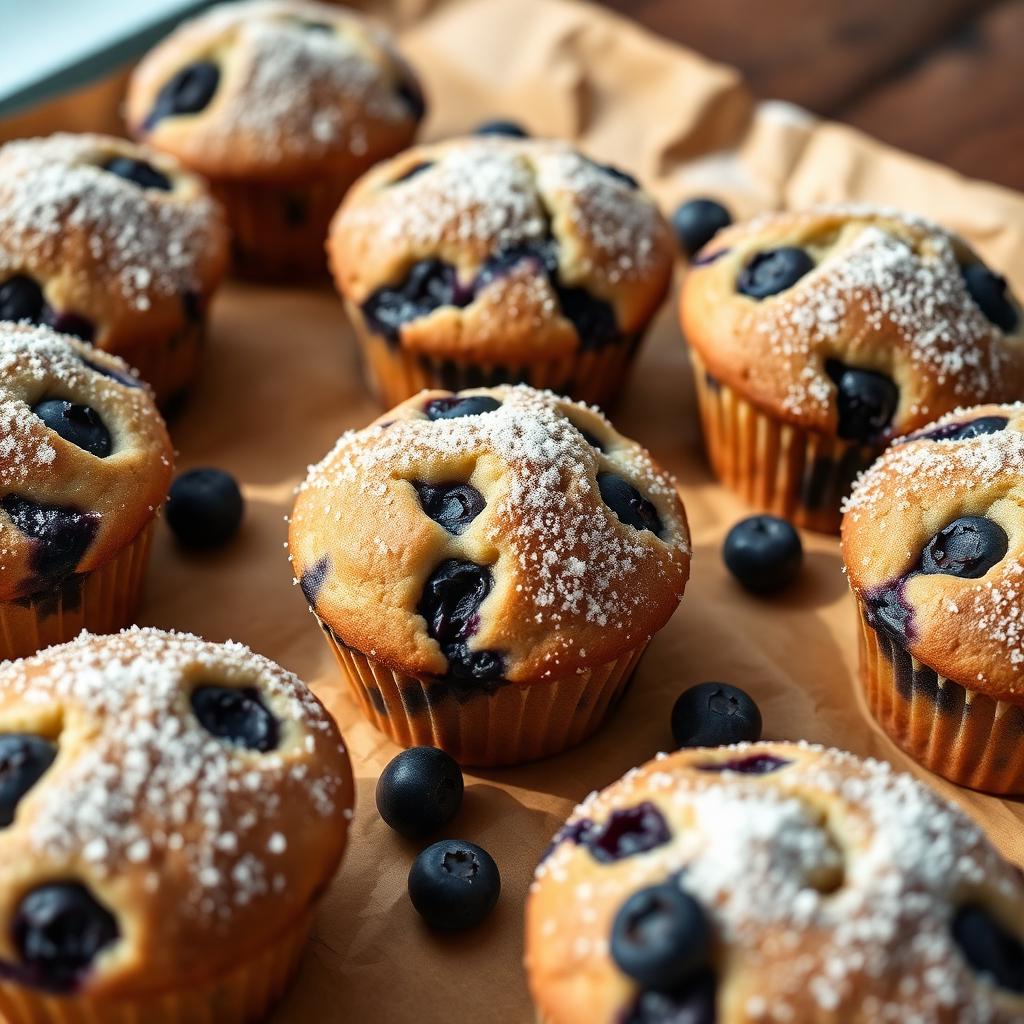 Muffins de Arándanos