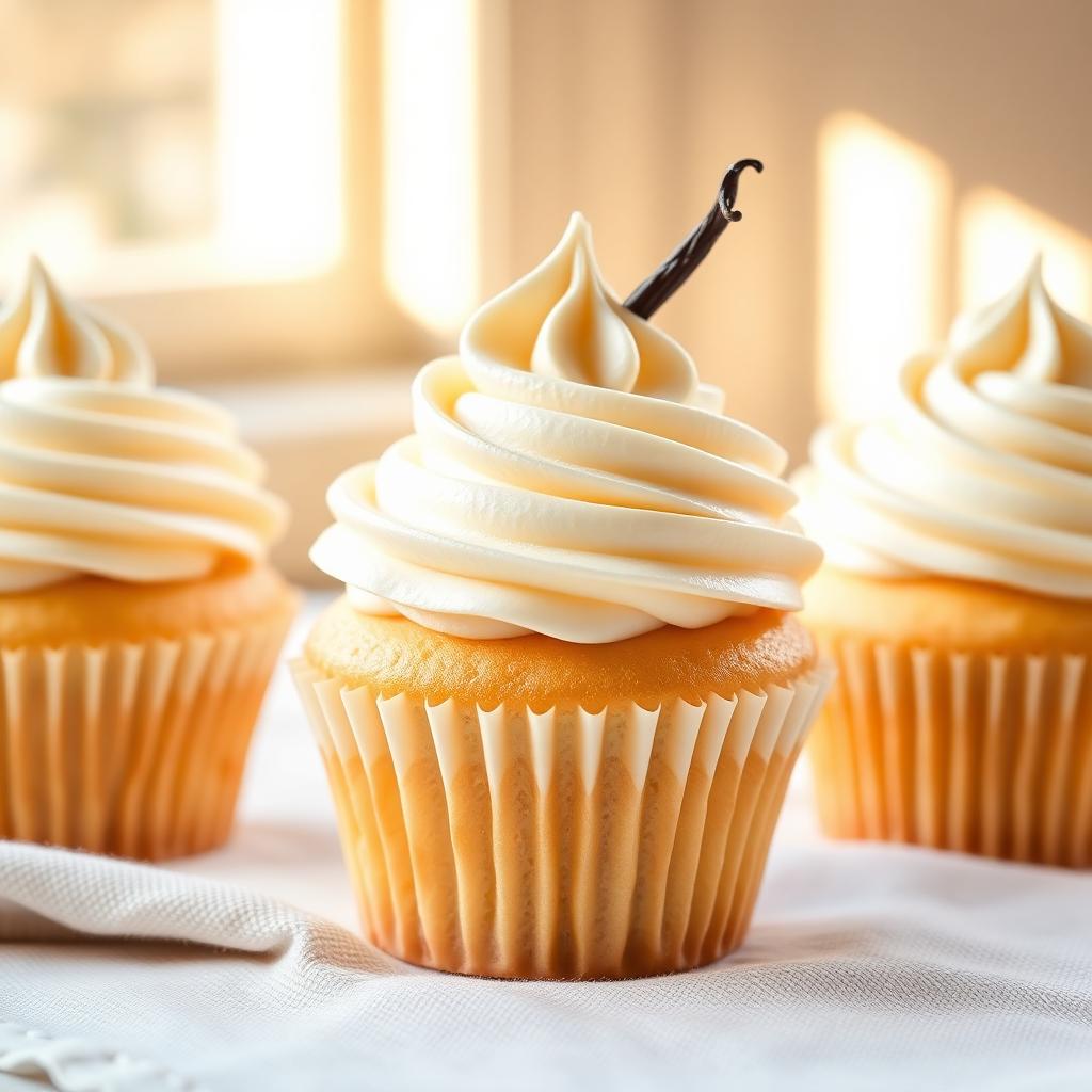 Cupcakes de Vainilla